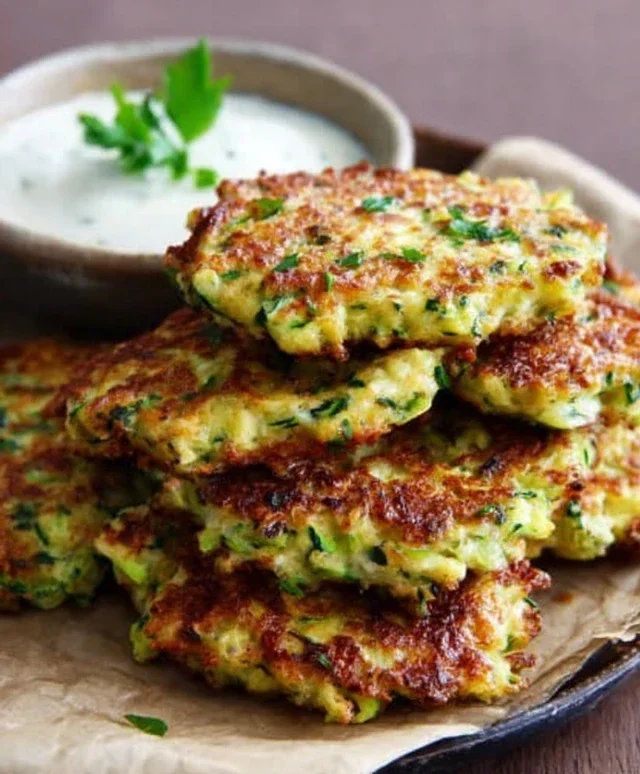 Crispy and Easy Zucchini Fritters Recipe