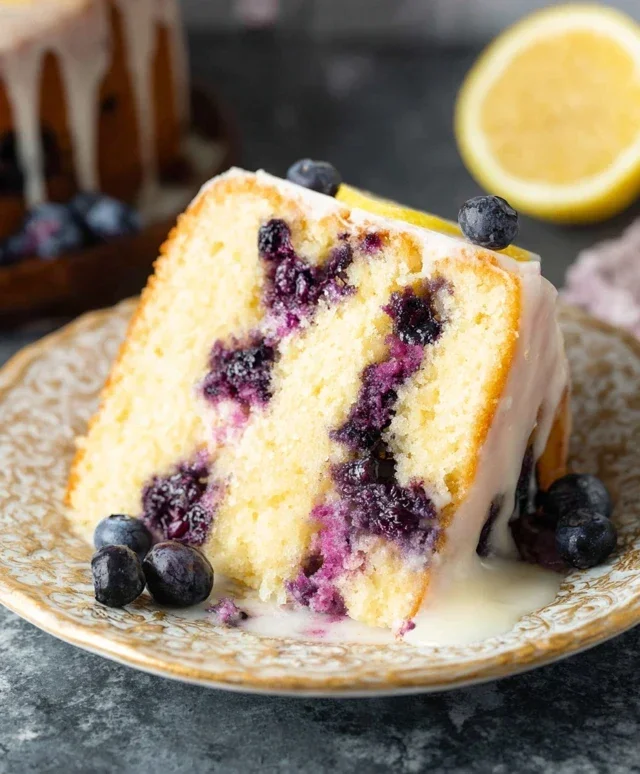 Lemon Blueberry Cake