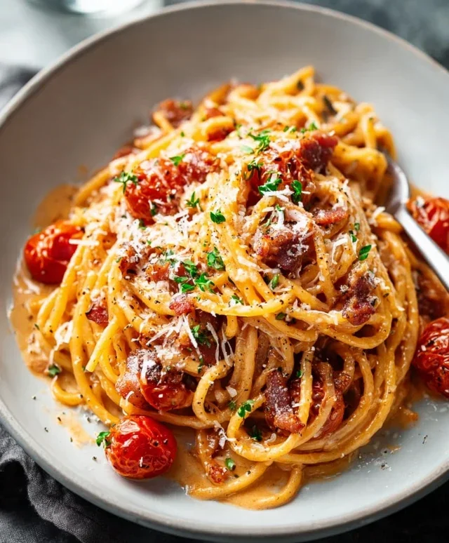 Beef Beef Bacon Pasta
