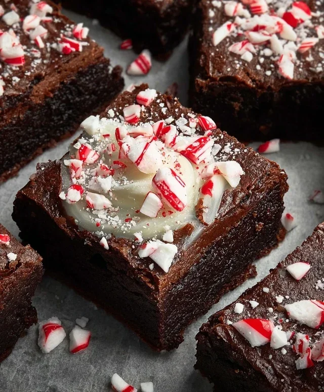 Peppermint Brownies