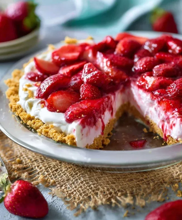 Strawberry Cream Cheese Pie