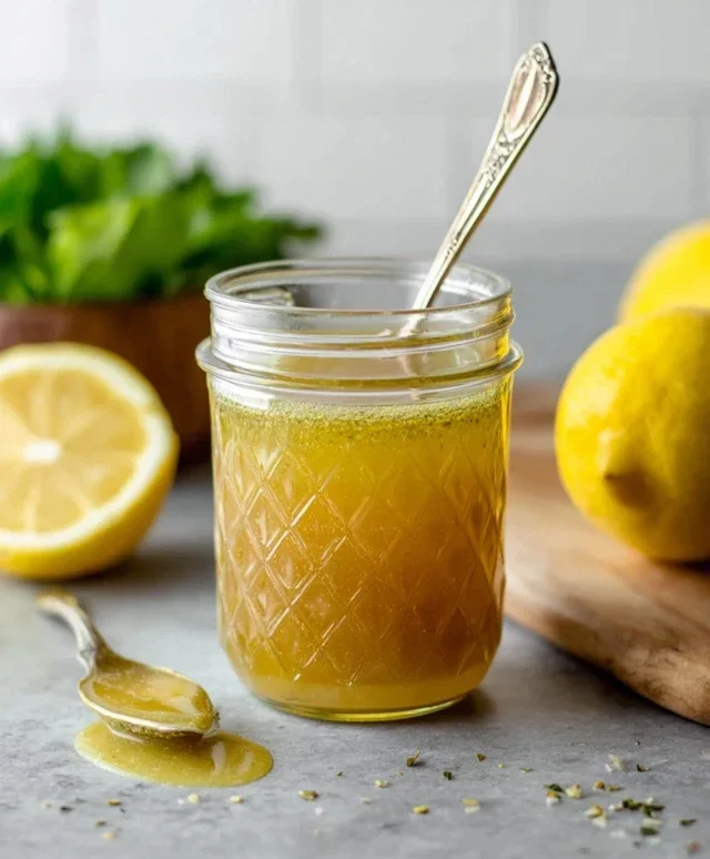 Basic Lemon Vinaigrette Dressing