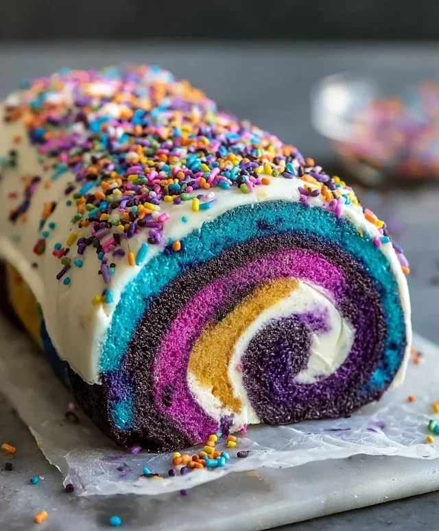 Galaxy Cake Roll