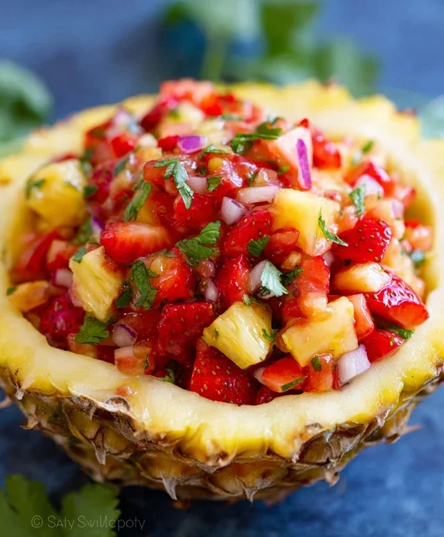 Strawberry Pineapple Salsa Recipe: A Fresh and Flavorful Treat