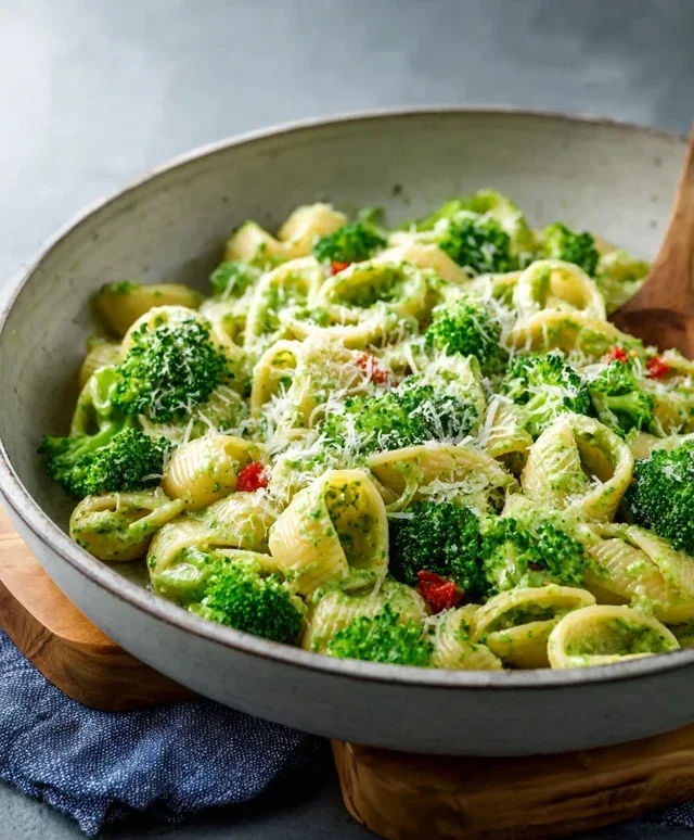 Light and Healthy Broccoli Pasta