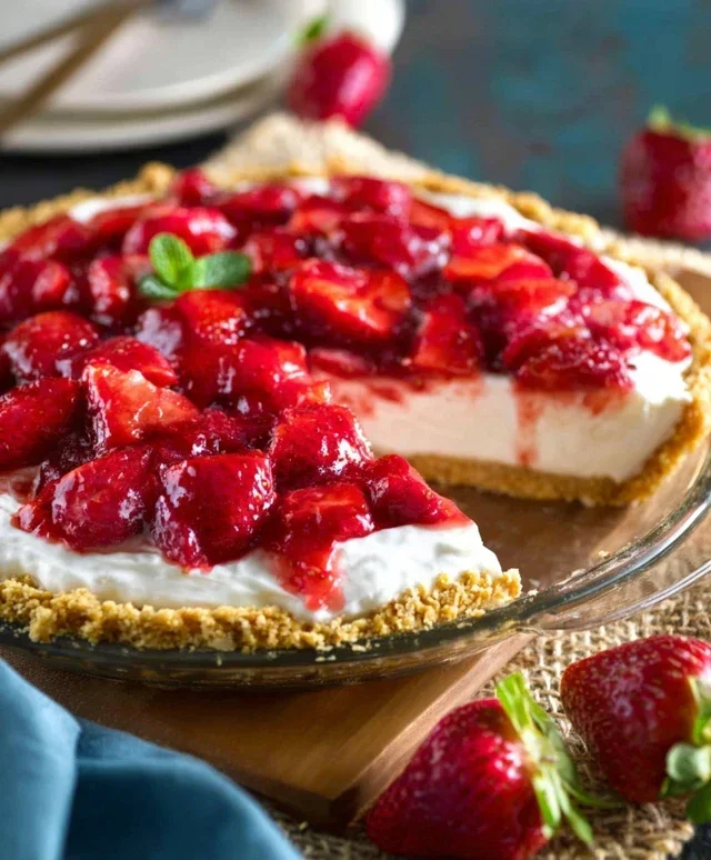 Strawberry Cream Cheese Pie