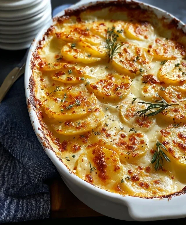 Cheesy Garlic Carrot Gratin – Creamy, Sweet & Savory