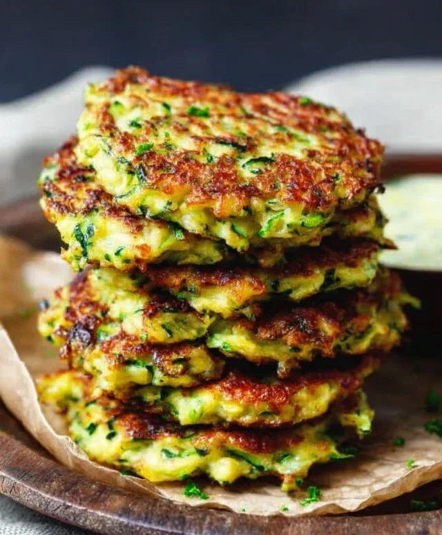 Crispy and Easy Zucchini Fritters Recipe