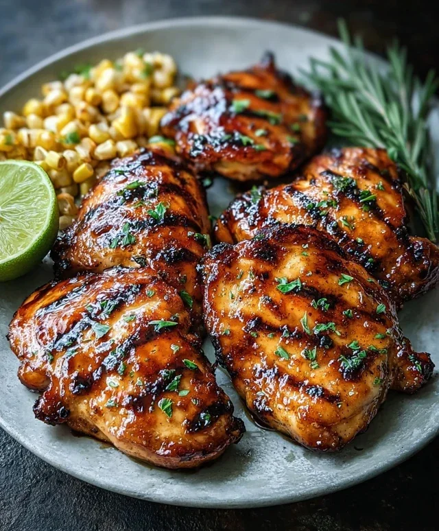 Grilled Hot Honey Chicken