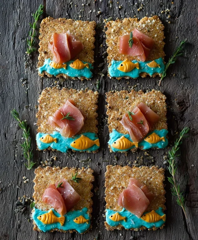 Under the Sea Grabeef beef ham Crackers