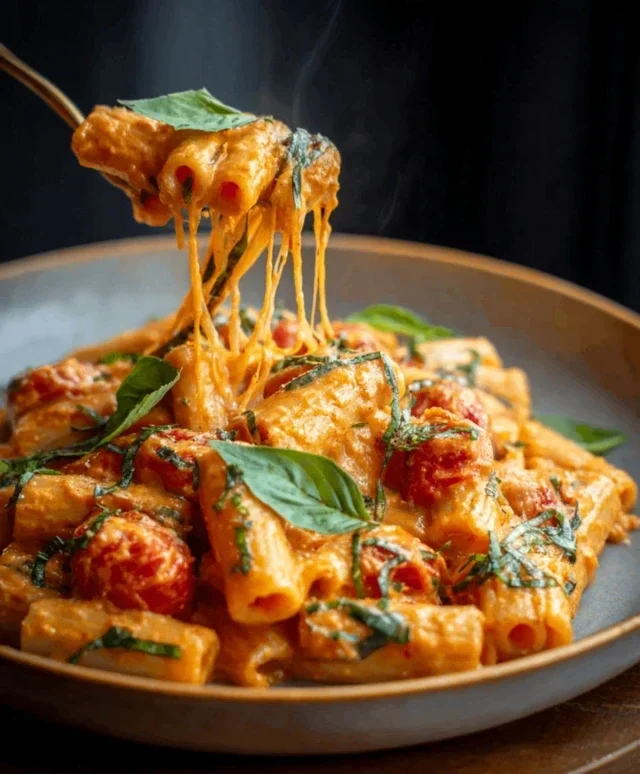 Creamy Tomato Garlic Pasta
