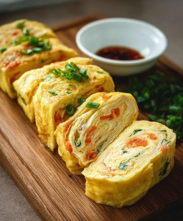 Gyeran Mari (Korean Rolled Omelette)