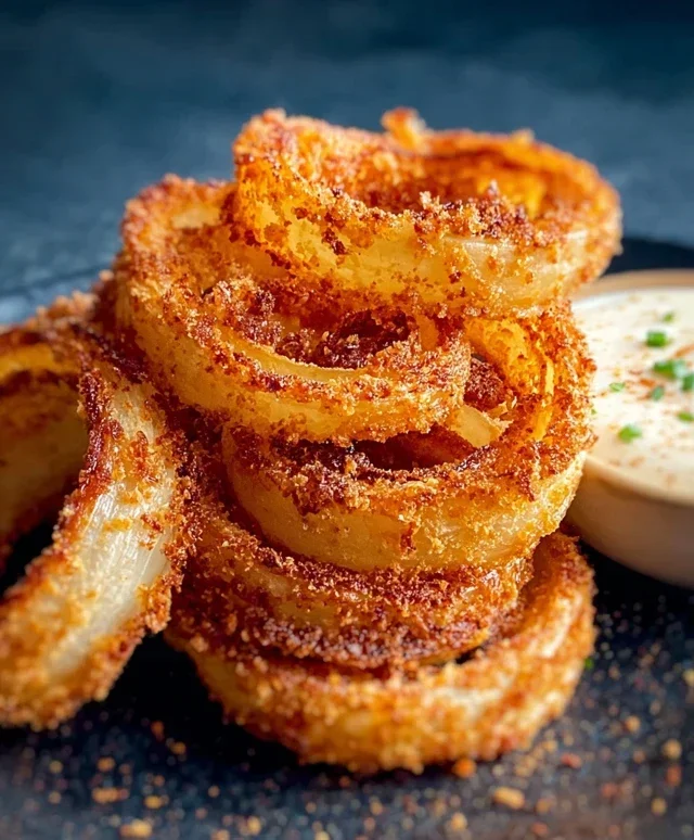 Viral High-Protein Keto Onion Rings Hack (No Breadcrum extract extractbs, No Frying!)