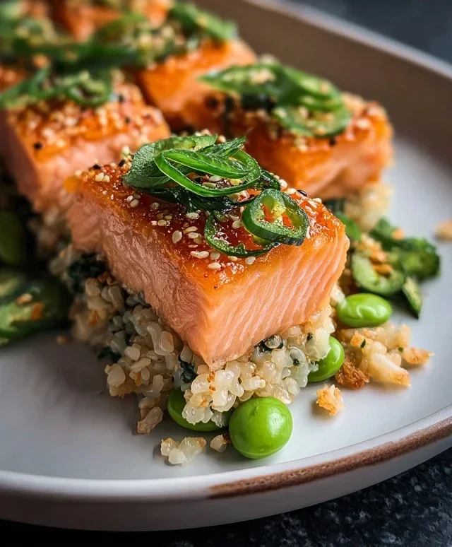 Salmon Crispy Rice