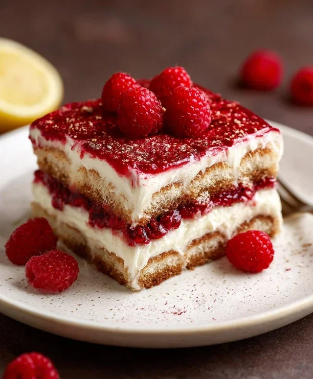 Raspberry Tiramisu