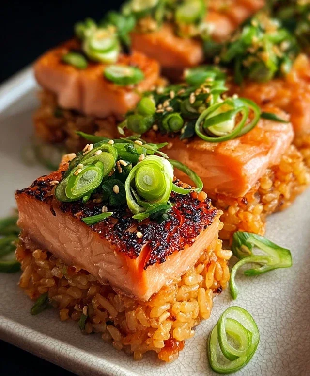 Salmon Crispy Rice
