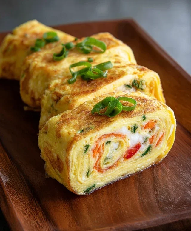 Gyeran Mari (Korean Rolled Omelette)