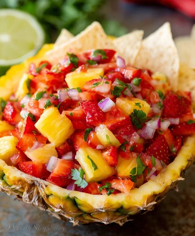 Strawberry Pineapple Salsa Recipe: A Fresh and Flavorful Treat