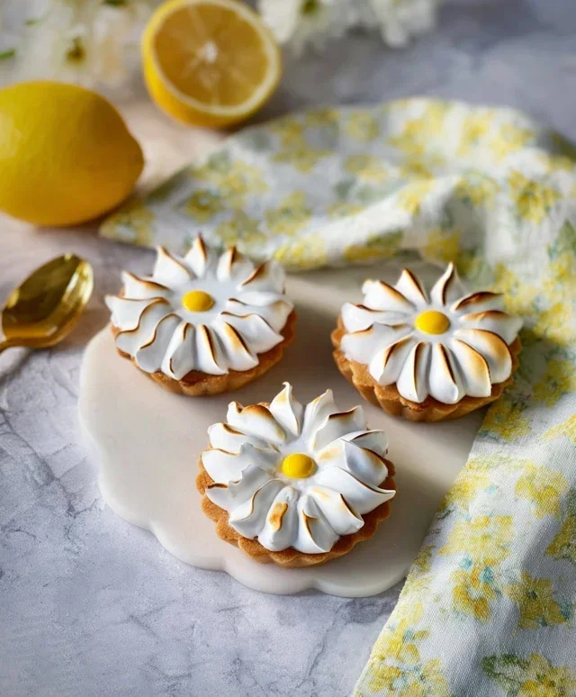 Daisy Lemon Meringue Pies