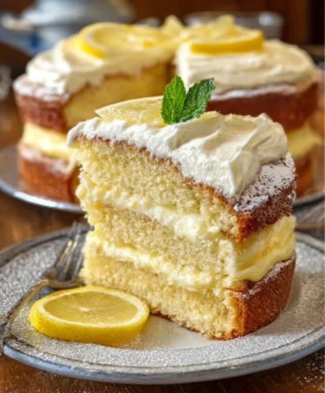 Top 1 Italian Lemon Cream Cake Irresistible