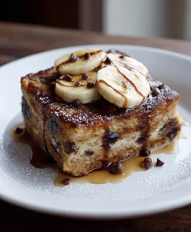Gluten Free Banana Pancake Bake