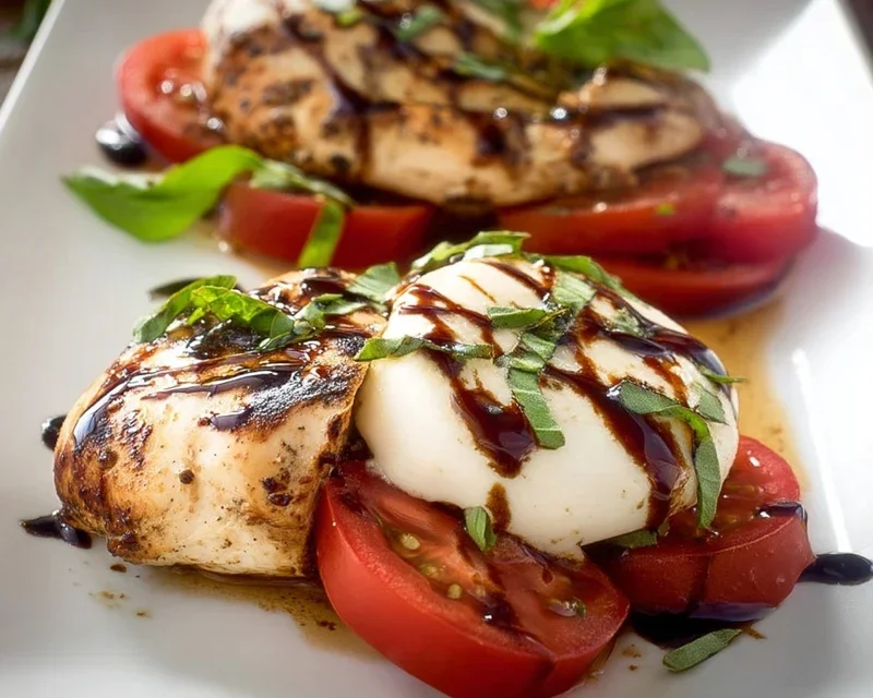 Grilled Chicken Caprese