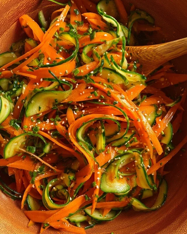 Cucumber Carrot Salad