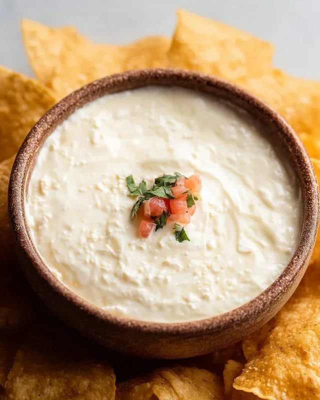 Best Mexican White Cheese Dip
