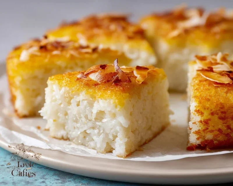 Sticky Coconut Cake