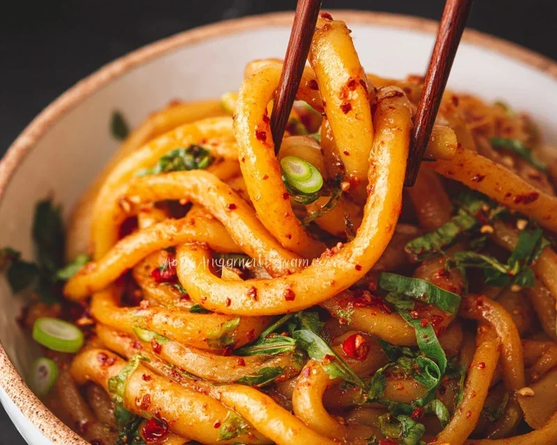 Spicy Potato Noodles