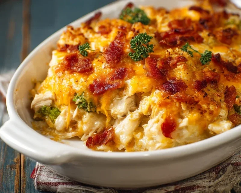 Easy Low Carb Chicken Casserole