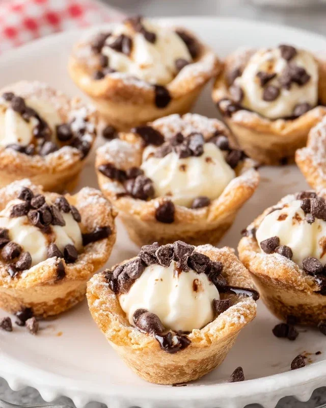 Mini Cannoli Cups