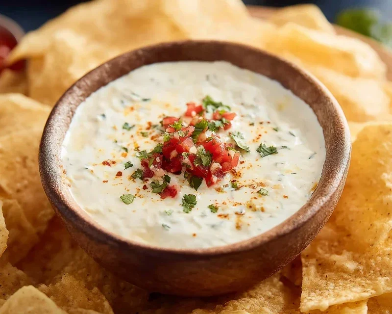 Best Mexican White Cheese Dip