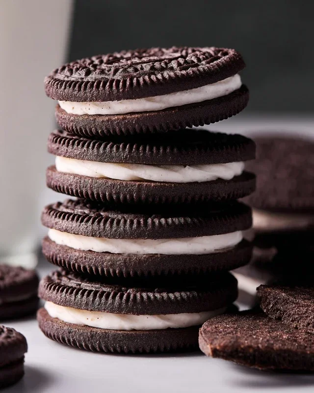 Homemade Oreo Cookies