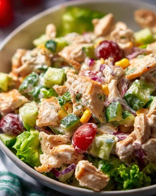 Healthy Ranch Chicken Salad