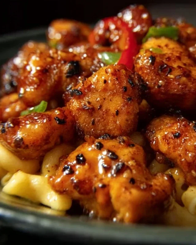 Sweet and Spicy Honey Pepper Chicken
