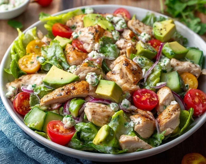 Healthy Ranch Chicken Salad