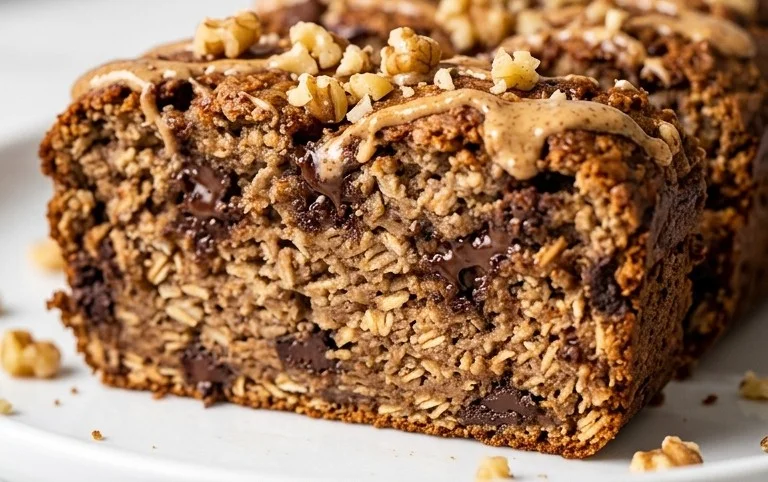 Healthy 5-Ingredient Flourless Banana Bread