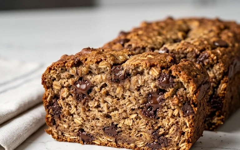 Healthy 5-Ingredient Flourless Banana Bread