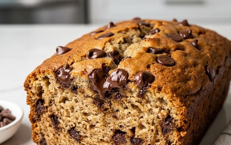 Easy Chocolate Chip Banana Bread