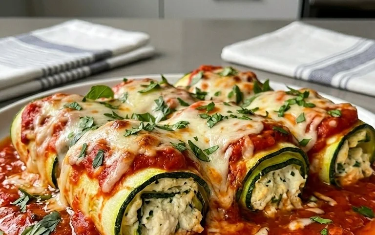 Vegan Zucchini Rollatini