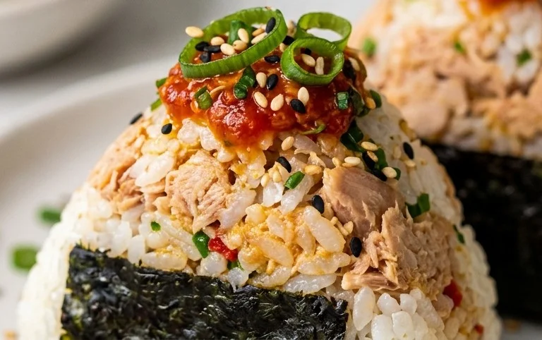 15-min. Easy Japanese Tuna Onigiri