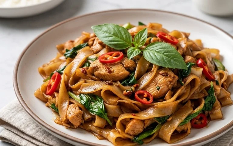Drunken noodles