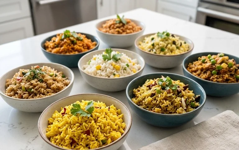 8 Flavored Rice Recipes