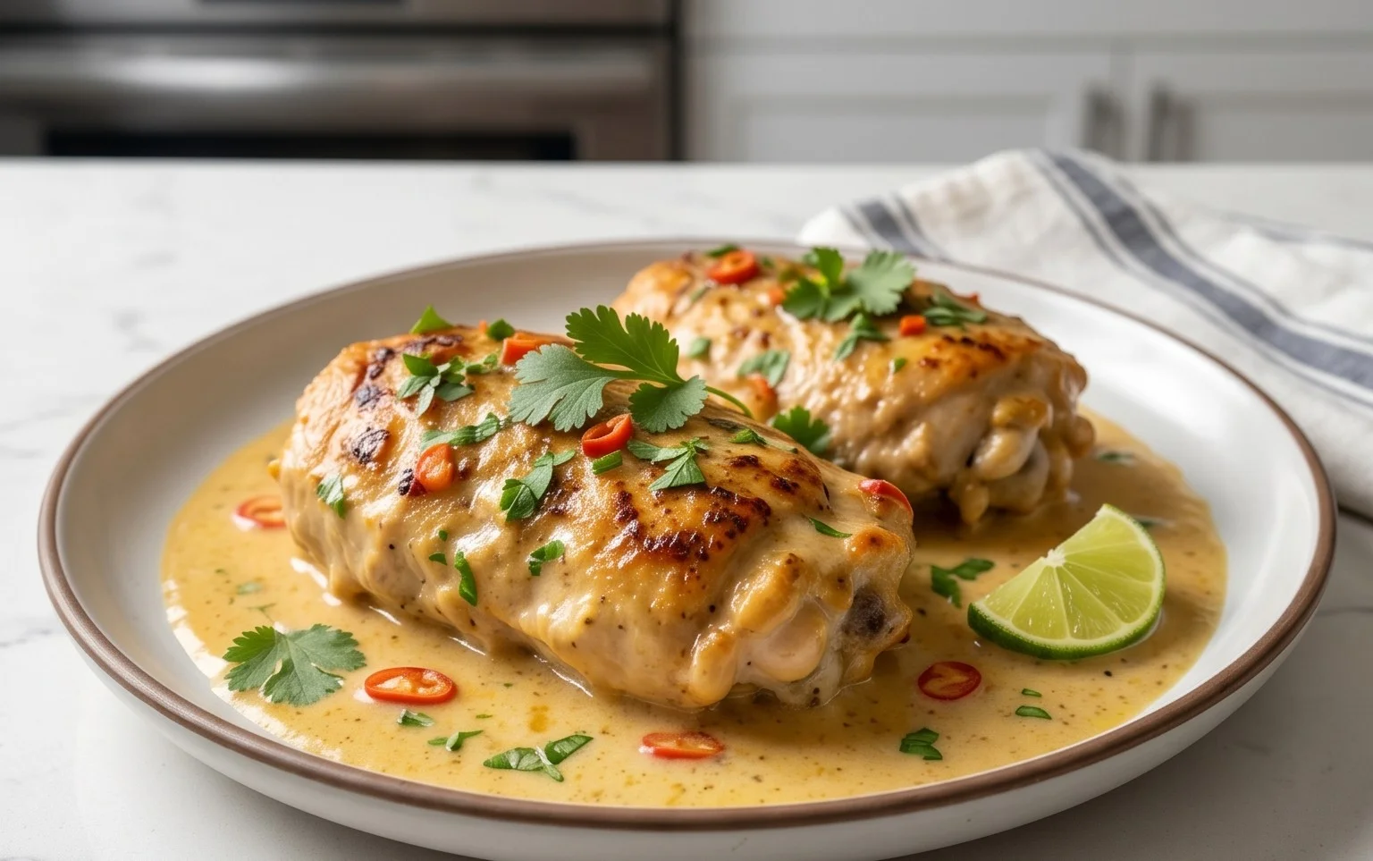 Creamy Coconut Lime Chicken