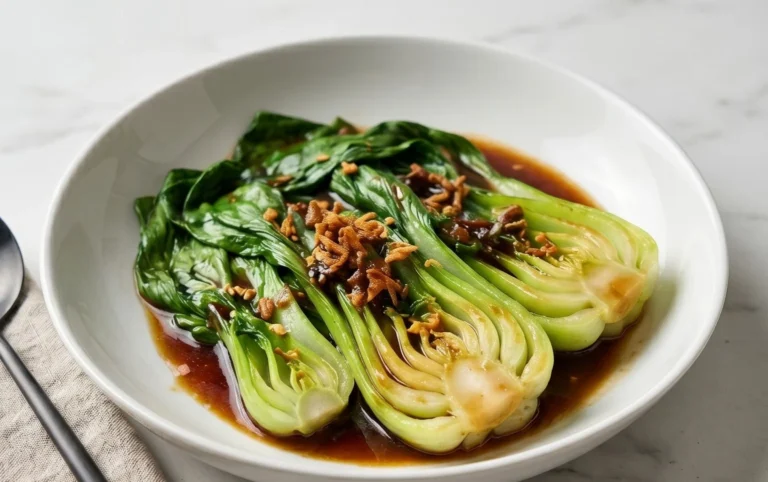 Bok Choy with Oyster Sauce