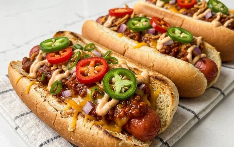 Flavorful Firecracker Hot Dogs