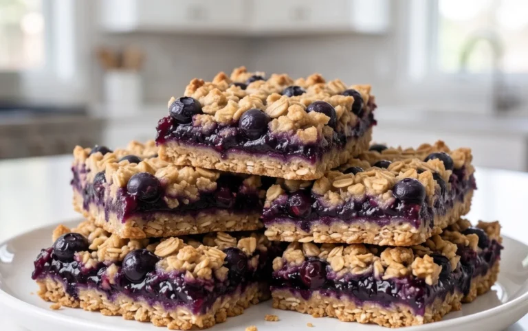 Blueberry Oatmeal Bars
