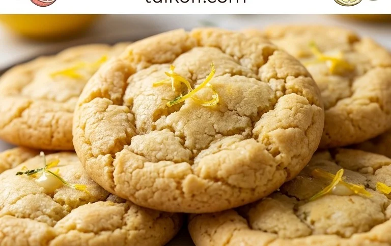 Soft & Chewy Lemon Cookies