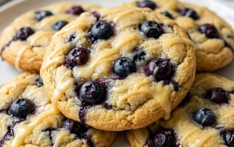 Lemon Blueberry Cookies Recipe